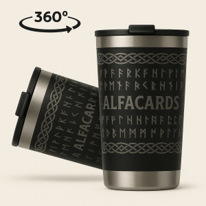 Copo Térmico Personalizado Copo Térmico com abridor - Parede Dupla e Aço - 470ml 95x170mm 1x0  Gravacao a laser 